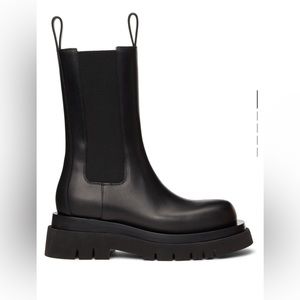 BOTTEGA VENETA black Lug boots